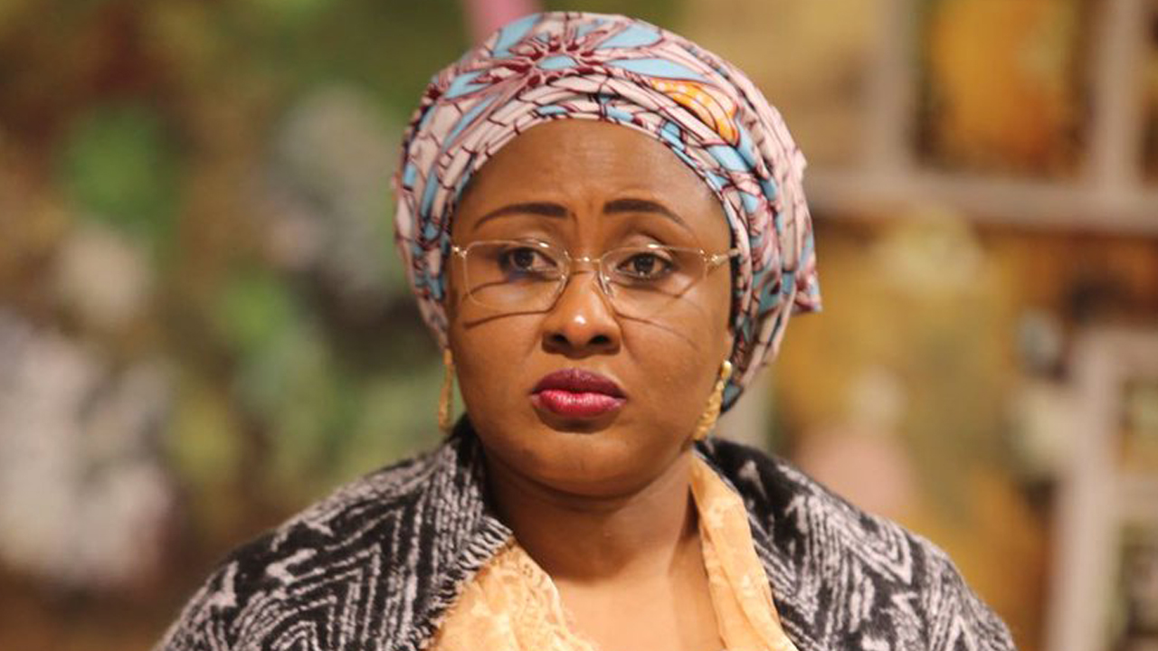 First Lady, Aisha Buhari, asks young Nigerians to shun cybercrimes