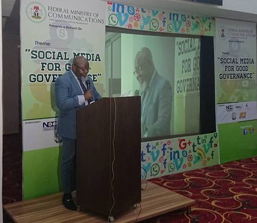 Adebayo Shittu at Social Media for Good Governance