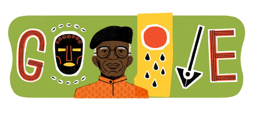 Google honors late Nigerian prolific writer, Chinua Achebe with a doodle