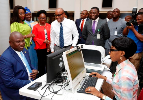 Ambode registers at NIMC