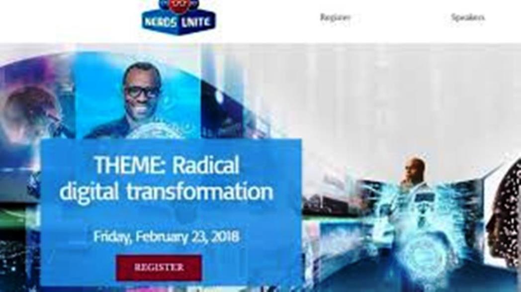 NerdsUnite 2018 Radical Digital Transformation