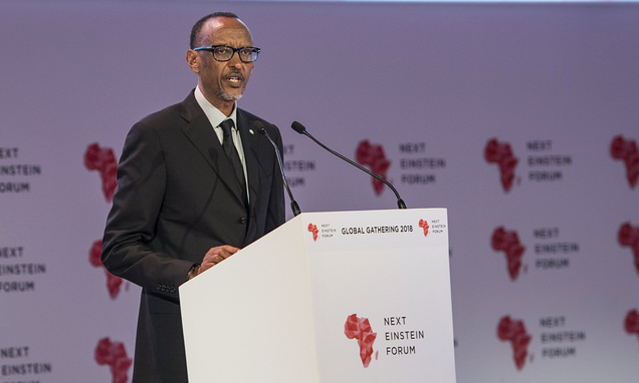 Rwandan President Paul Kagame