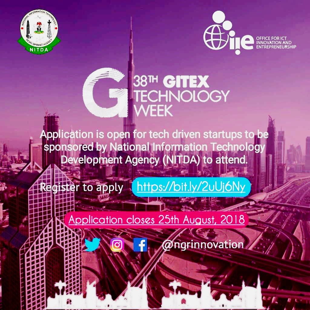 NITDA opens GITEX sponsorship application for Nigerian startups