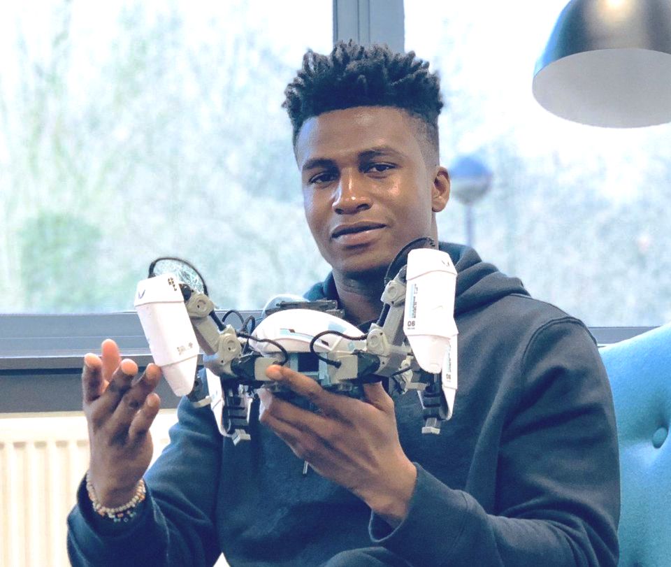Adekunle is ounder and CEO of Reach Robotics