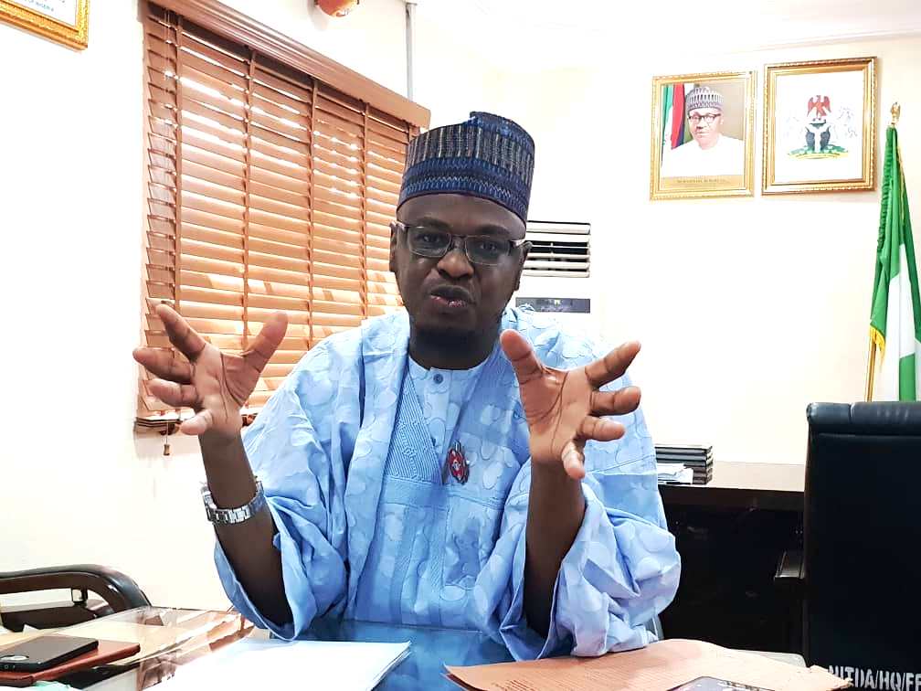 Dr Isa Ali Ibrahim Pantami, NITDA's boss