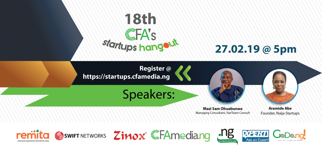 Startups to learn ways of scaling at 18th CFA