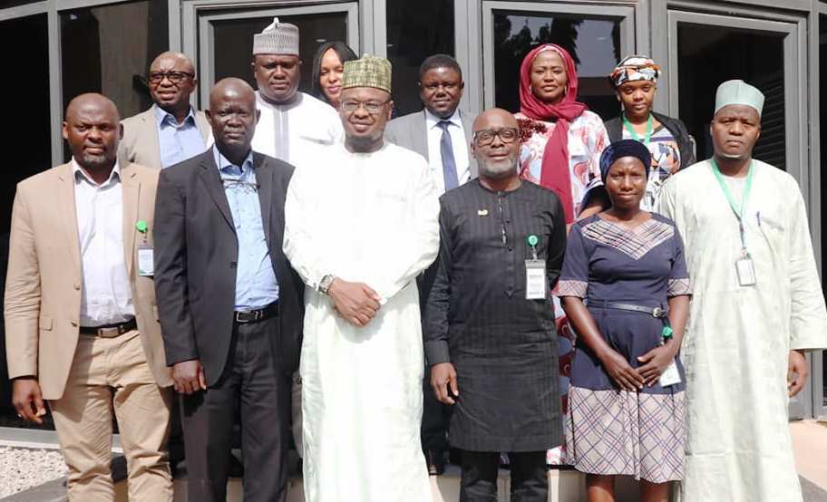 NITDA and Ondo officials insdie NITDA Abuja