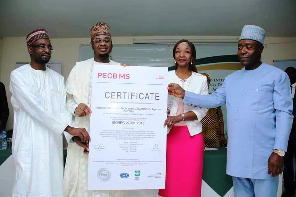 NITDA secures global IT Security Standard