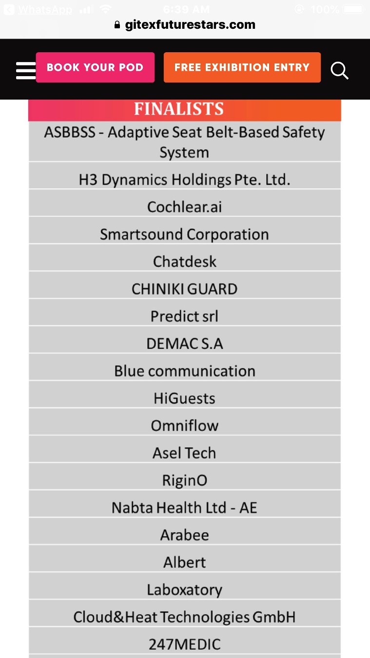 Nigeria’s Chiniki Guard, 247Medic startups are GITEX 2019 Supernova Finalists