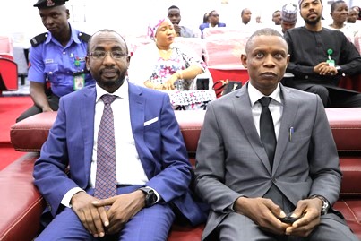 DG NITDA ABDULLAHI and DG NADDC JELANI AT THE 2020 ABUJA LEAN MANUFACTURERS WORKSHOP