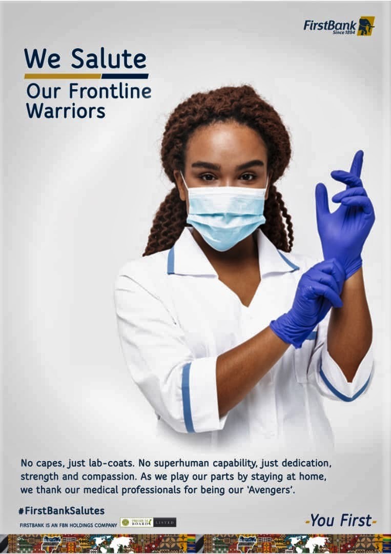 FirstBank salutes medical professionals tackling COVID-19