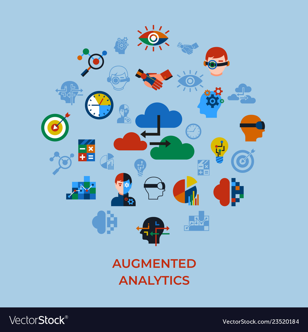 Digital vector augmented analytics