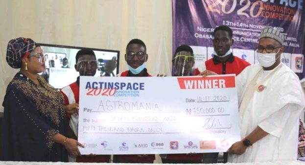 Team Astromania wins ActinSpace Innovation