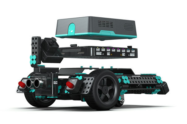 Raspberry Pi-powered robotics kit