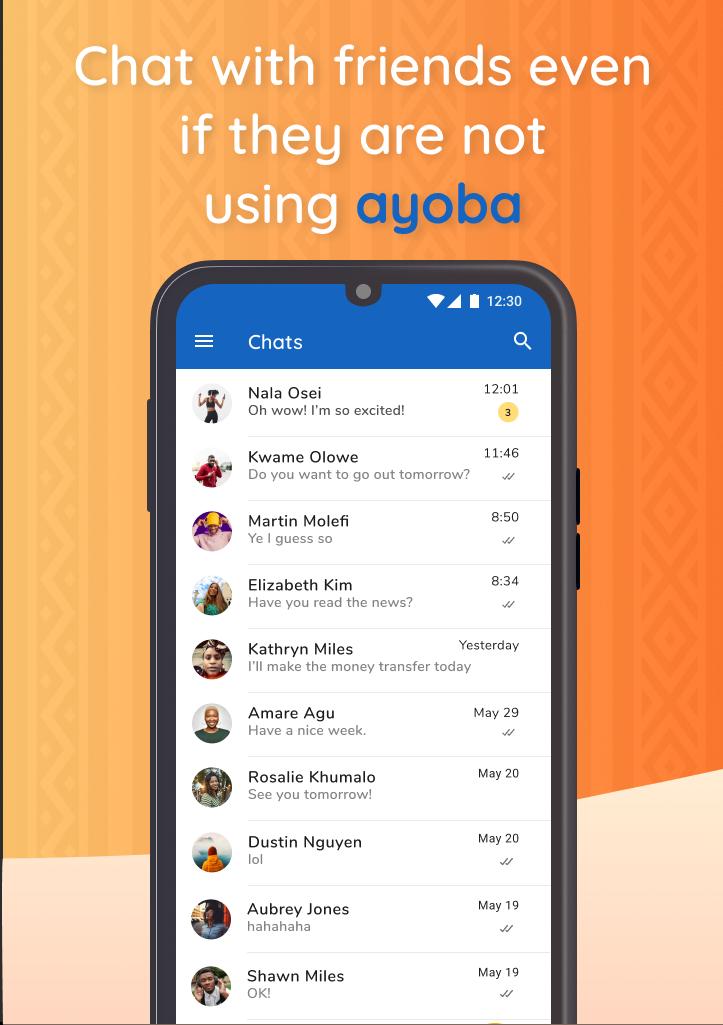 ayoba messaging app