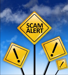 Fake prize ads online