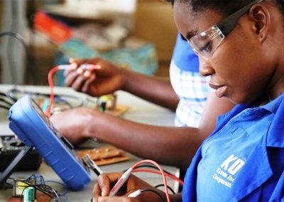 64% Nigerian and 74% of Ghanaian professionals