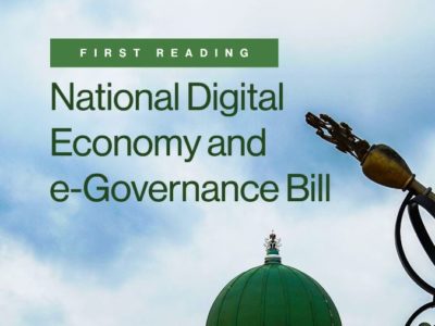 National Digital Economy & e-Governance Bill
