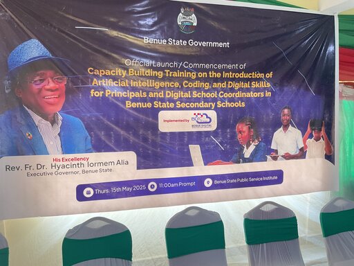 Benue State Leads with AI, Coding, and Digital Skills Training for Secondary Schools