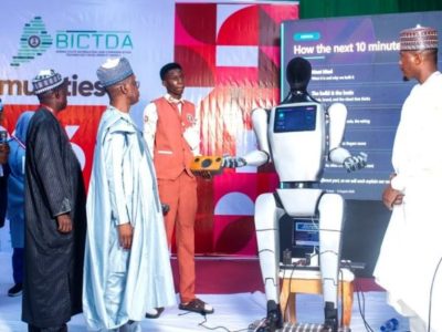 Borno Unveils Indigenous AI Humanoid Robot ‘Mazi Zulum’